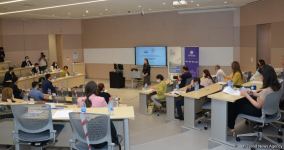 Medianın İnkişafı Agentliyi və ADA Universiteti “Mediada islahatlara doğru” mövzusunda silsilə seminarlara start verib (FOTO)