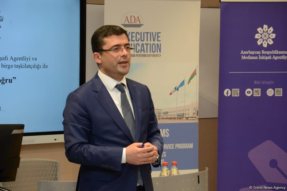 Medianın İnkişafı Agentliyi və ADA Universiteti “Mediada islahatlara doğru” mövzusunda silsilə seminarlara start verib (FOTO)