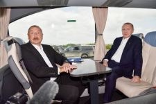 Prezident İlham Əliyev Türkiyə Prezidenti Rəcəb Tayyib Ərdoğanı Füzuli rayonunda qarşılayıb (FOTO/VİDEO) (YENİLƏNİB)