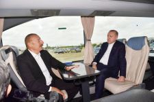 Prezident İlham Əliyev Türkiyə Prezidenti Rəcəb Tayyib Ərdoğanı Füzuli rayonunda qarşılayıb (FOTO/VİDEO) (YENİLƏNİB)