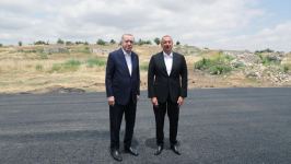 Prezident İlham Əliyev Türkiyə Prezidenti Rəcəb Tayyib Ərdoğanı Füzuli rayonunda qarşılayıb (FOTO/VİDEO) (YENİLƏNİB)