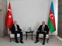 Azərbaycan və Türkiyə prezidentlərinin təkbətək görüşü olub (FOTO/VİDEO) (YENİLƏNİB)
