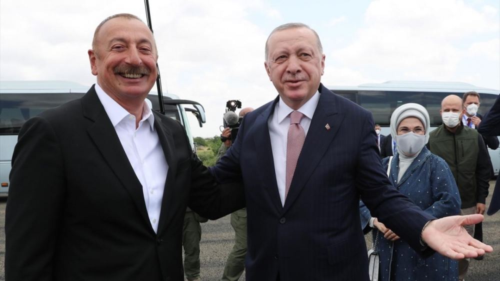 Prezident İlham Əliyev Türkiyə Prezidenti Rəcəb Tayyib Ərdoğanı Füzuli rayonunda qarşılayıb (FOTO/VİDEO) (YENİLƏNİB)