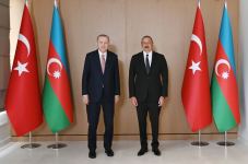 Şuşada Türkiyə Prezidenti Rəcəb Tayyib Ərdoğanın rəsmi qarşılanma mərasimi olub - Tarixi GÖRÜŞ (YENİLƏNİB) (FOTO/VİDEO)