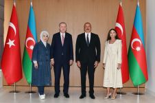 Şuşada Türkiyə Prezidenti Rəcəb Tayyib Ərdoğanın rəsmi qarşılanma mərasimi olub - Tarixi GÖRÜŞ (YENİLƏNİB) (FOTO/VİDEO)