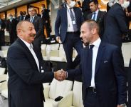 Azərbaycan və Türkiyə prezidentləri Türkiyə-Uels oyununa baxıblar (FOTO/VİDEO) (YENİLƏNİB)