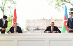 Azərbaycan ilə Türkiyə arasında müttəfiqlik münasibətləri haqqında Şuşa Bəyannaməsi imzalanıb (FOTO/VİDEO)