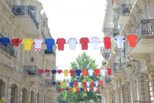 Bakıda azarkeşlər Türkiyənin oyununu gözləyir (FOTOSESSİYA)