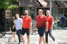 Bakıda azarkeşlər Türkiyənin oyununu gözləyir (FOTOSESSİYA)