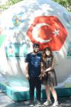 Bakıda azarkeşlər Türkiyənin oyununu gözləyir (FOTOSESSİYA)