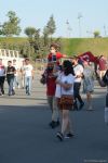 Bakıda azarkeşlər Türkiyənin oyununa yollanırlar (FOTOSESSİYA)