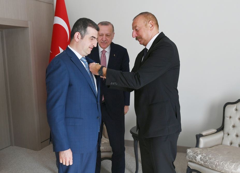 Azərbaycan və Türkiyə prezidentlərinin təkbətək görüşü olub (FOTO/VİDEO) (YENİLƏNİB)