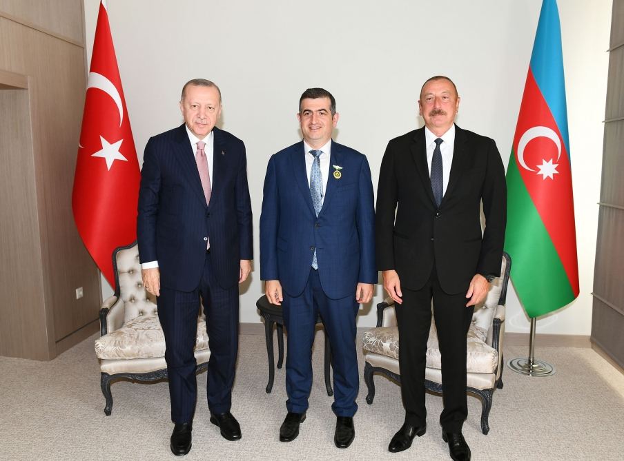 Azərbaycan və Türkiyə prezidentlərinin təkbətək görüşü olub (FOTO/VİDEO) (YENİLƏNİB)