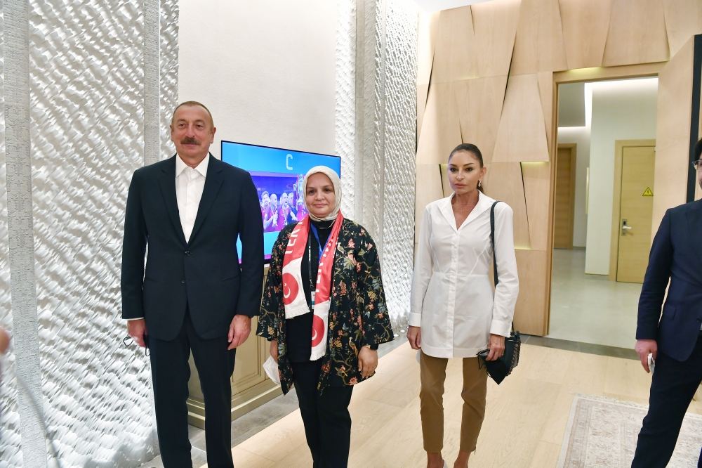 Azərbaycan və Türkiyə prezidentləri Türkiyə-Uels oyununa baxıblar (FOTO/VİDEO) (YENİLƏNİB)