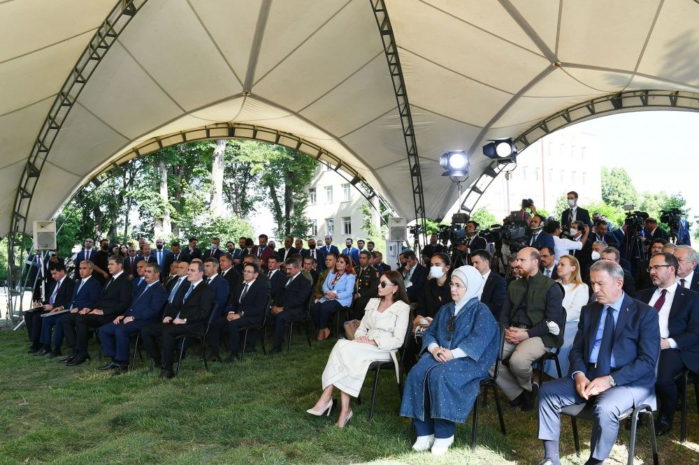 Azərbaycan və Türkiyə prezidentləri mətbuata birgə bəyanatlarla çıxış ediblər (FOTO/VİDEO) (YENİLƏNİB)