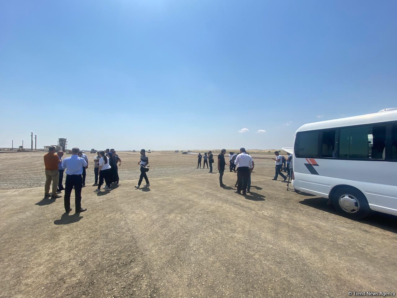 Füzuli aeroportunun tikintisində son vəziyyət açıqlandı - Bu tarixdə ilk uçuşları olacaq (FOTO)