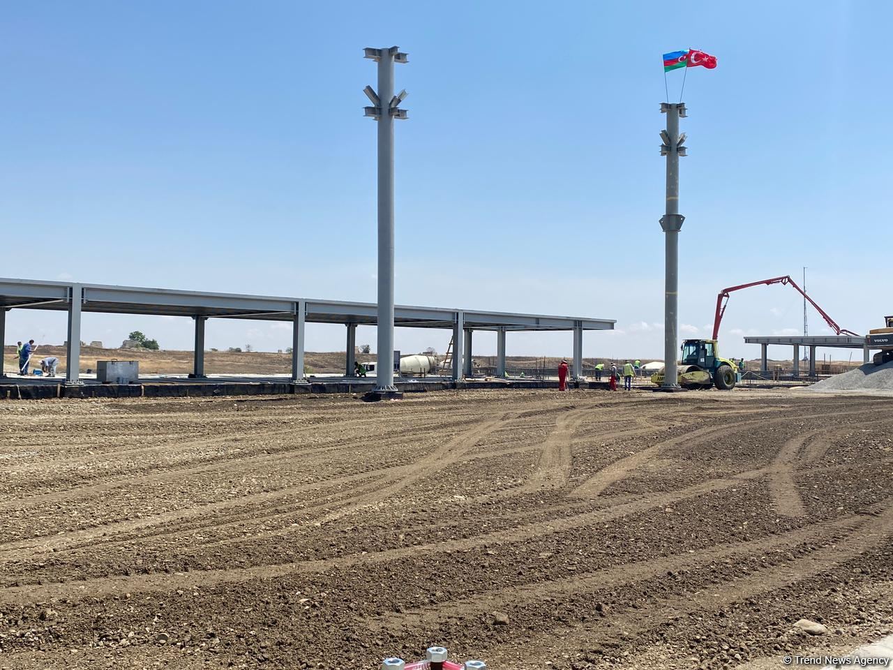 Füzuli aeroportunun tikintisində son vəziyyət açıqlandı - Bu tarixdə ilk uçuşları olacaq (FOTO)