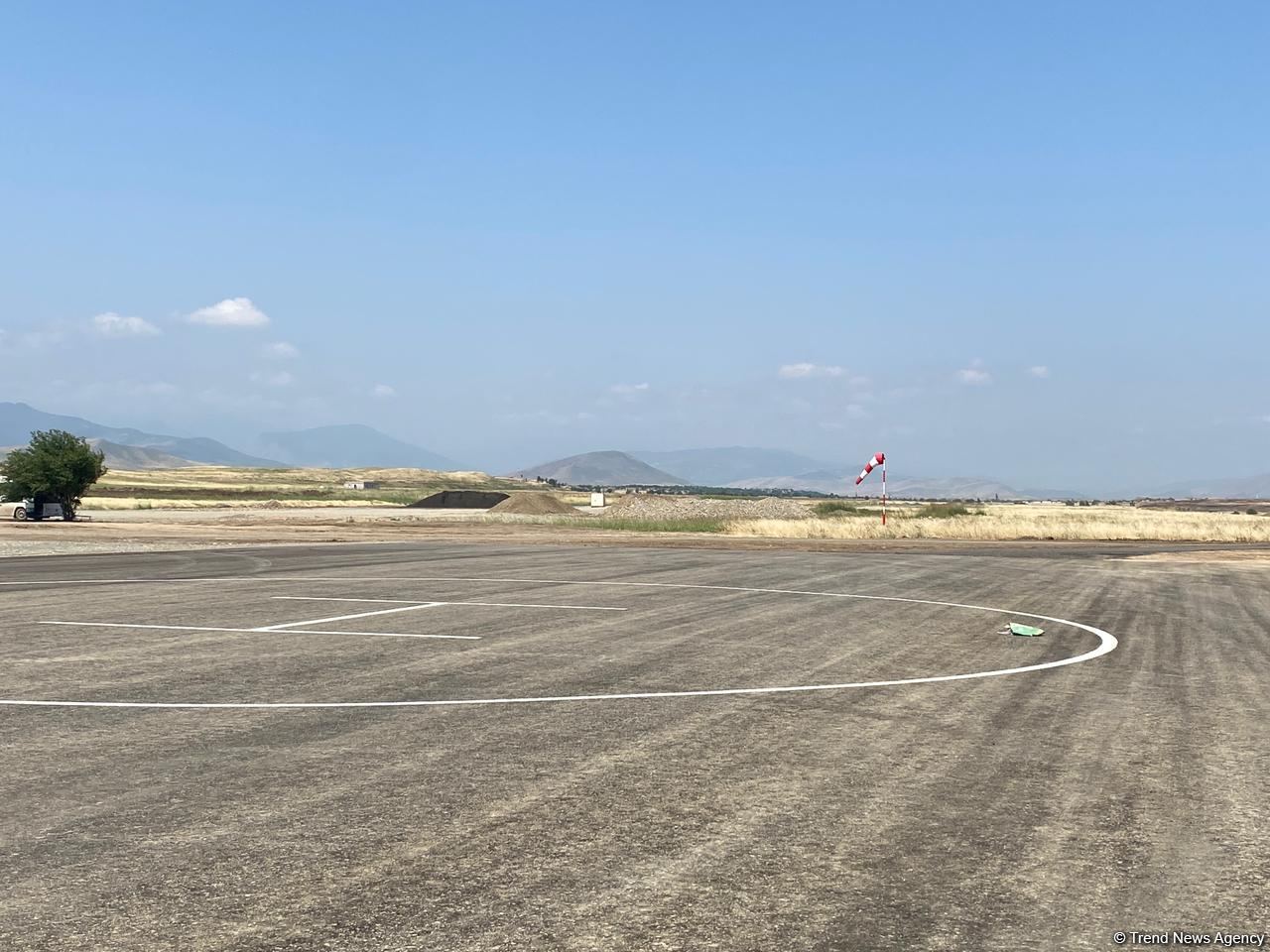 Füzuli aeroportunun tikintisində son vəziyyət açıqlandı - Bu tarixdə ilk uçuşları olacaq (FOTO)