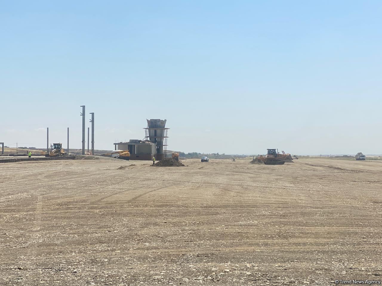 Füzuli aeroportunun tikintisində son vəziyyət açıqlandı - Bu tarixdə ilk uçuşları olacaq (FOTO)