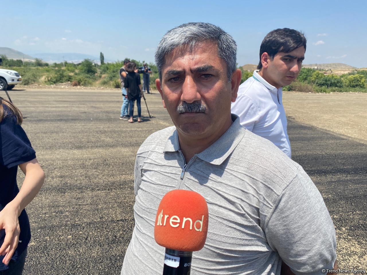 Zəfər yolunun tikintisi ilə bağlı vəziyyət açıqlanıb (FOTO)