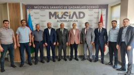 Kocaeli Ticarət Palatası idarə heyətinin sədri MÜSİAD Azərbaycanı ziyarət edib (FOTO)