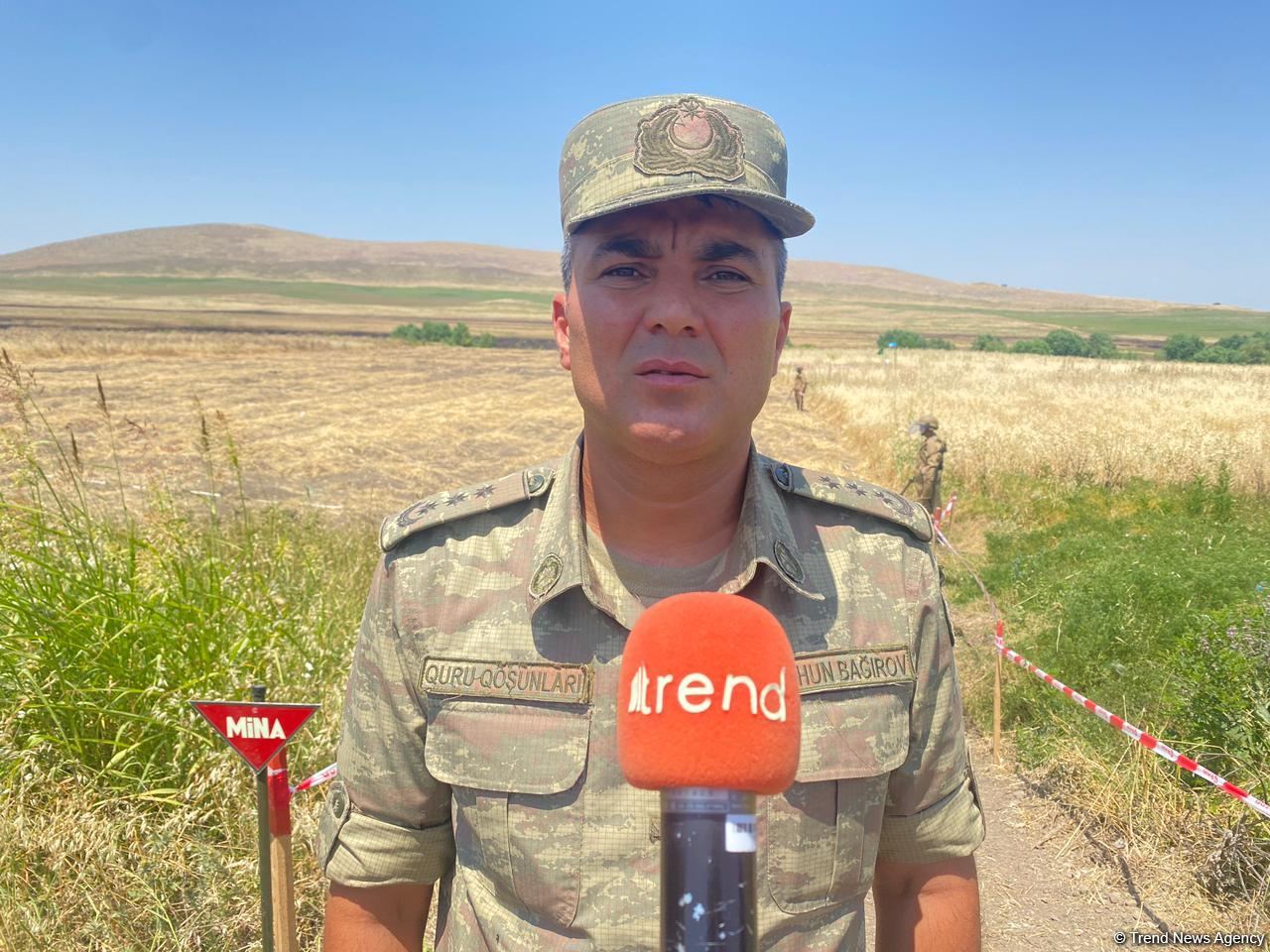 Yeddi min hektardan çox ərazi minalardan təmizlənib (FOTO)