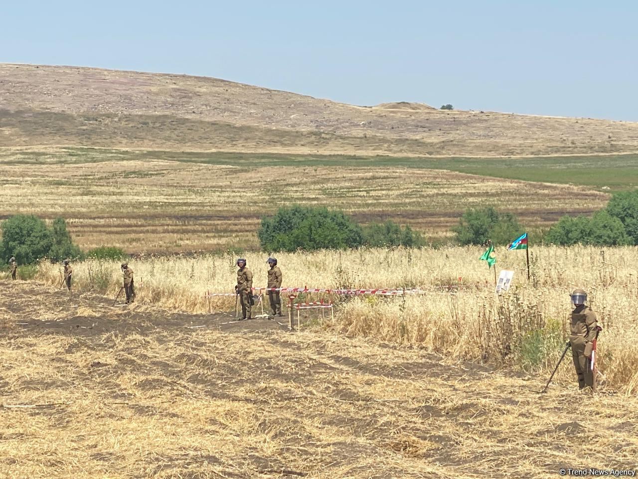Yeddi min hektardan çox ərazi minalardan təmizlənib (FOTO)