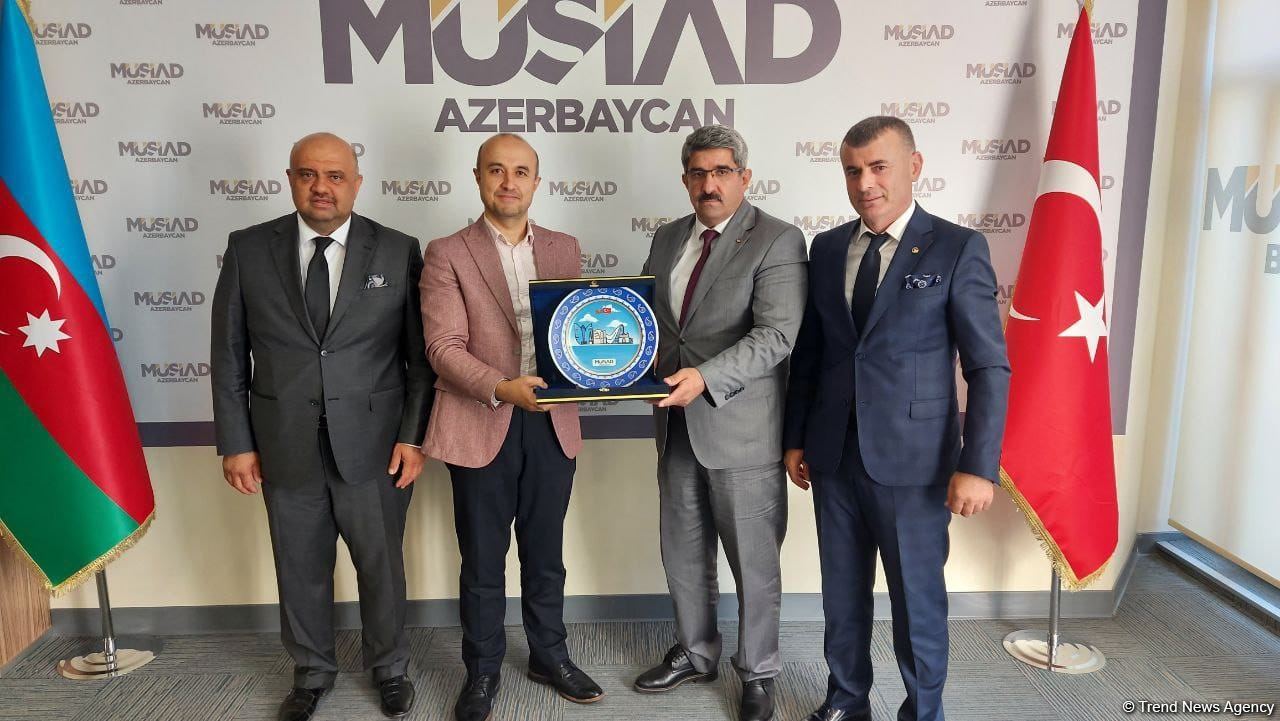 Kocaeli Ticarət Palatası idarə heyətinin sədri MÜSİAD Azərbaycanı ziyarət edib (FOTO)