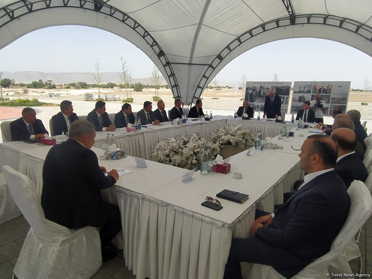 Baş nazirin müavini Ağdamda iclas keçirib (FOTO) (ƏLAVƏ OLUNUB)