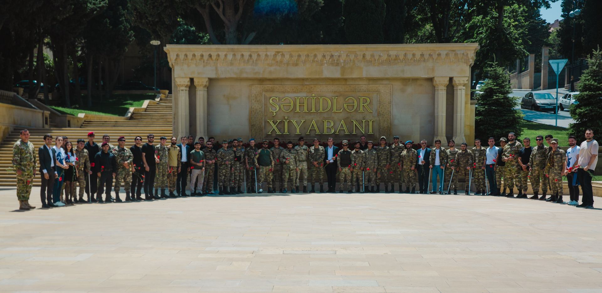 Gəncə, Mingəçevir, Şəki və Şamaxıda yaşayan qazilər Hərbi Qənimətlər Parkını ziyarət edib (FOTO)