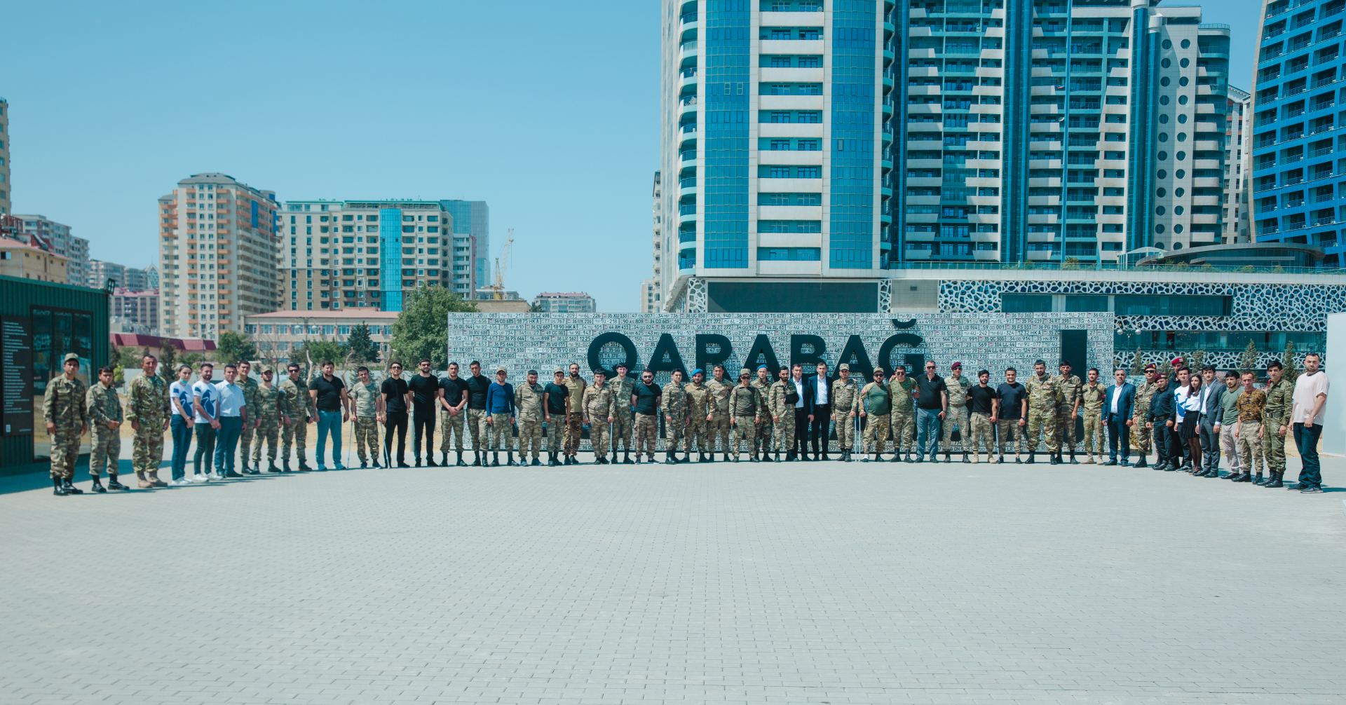 Gəncə, Mingəçevir, Şəki və Şamaxıda yaşayan qazilər Hərbi Qənimətlər Parkını ziyarət edib (FOTO)