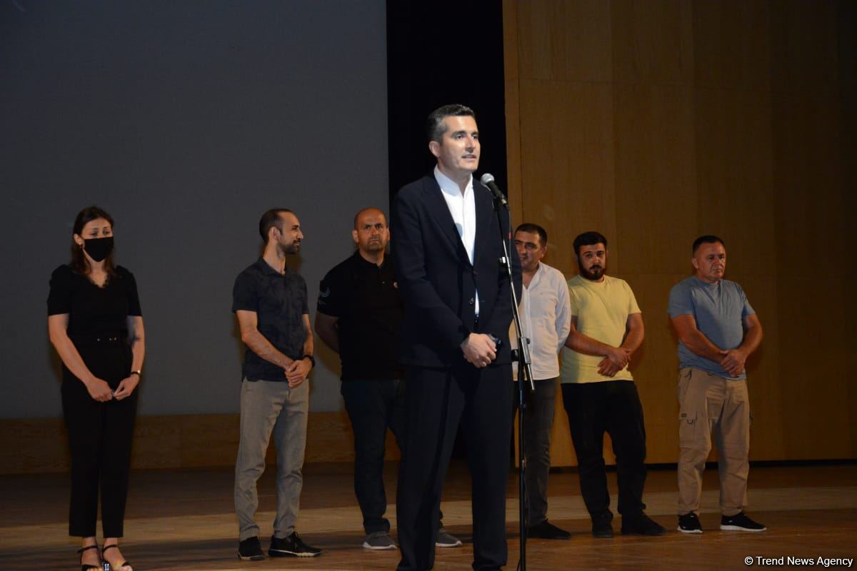 Vətən müharibəsinə həsr olunan “BİZ” tarixi-sənədli filminin təqdimatı olub (FOTO)