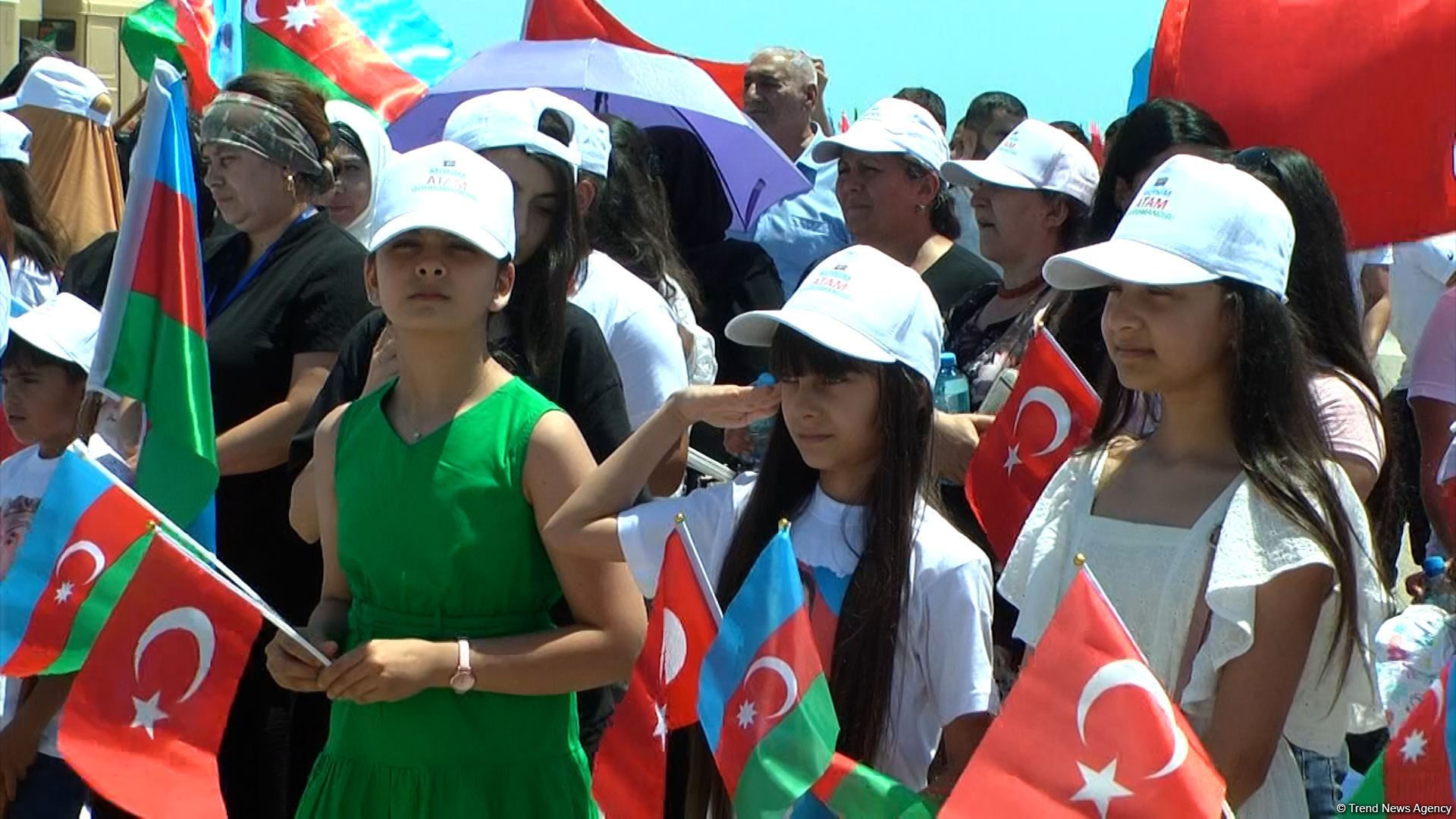 Şəhid və qazi övladları Ordu gününü belə qeyd etdilər – Trend TV-nin reportajı