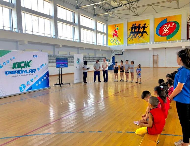 Gimnastların Qaxda ustad dərsləri keçirilib (FOTO)