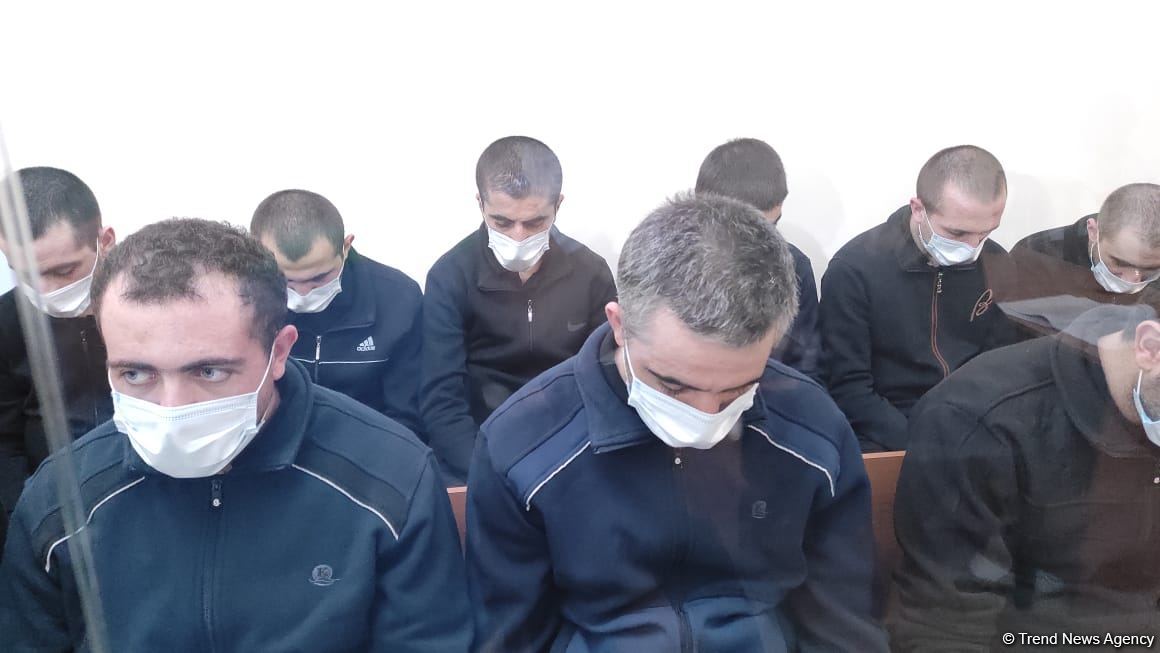Erməni terrorçu qrupun üzvləri məhkəmədə ifadə verib (FOTO) (ƏLAVƏ OLUNUB)