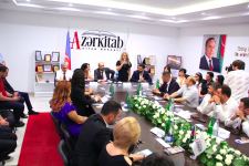 "Sükutun fəryadı" serialının qala gecəsi keçirilib (FOTO/VİDEO)