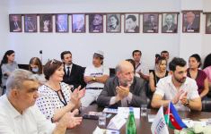 "Sükutun fəryadı" serialının qala gecəsi keçirilib (FOTO/VİDEO)