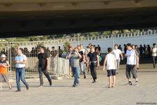 AVRO-2020: Azarkeşlər artıq Bakı Olimpiya Stadionunda (FOTO/VİDEO)