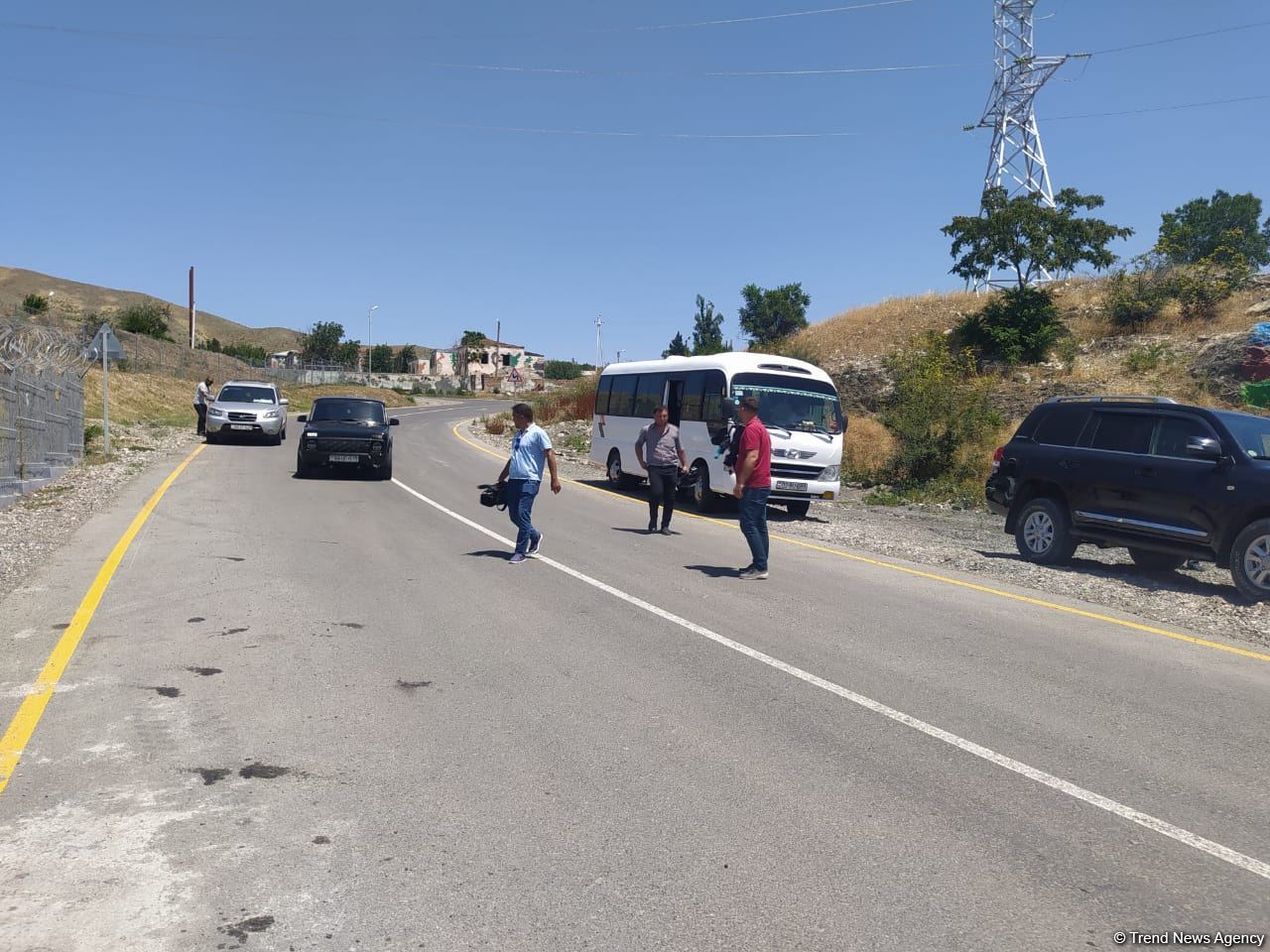 Əlaqələndirmə Qərargahının işçi qrupları və jurnalistlərin Suqovuşana və Ağdama səfəri başlayıb (FOTO)