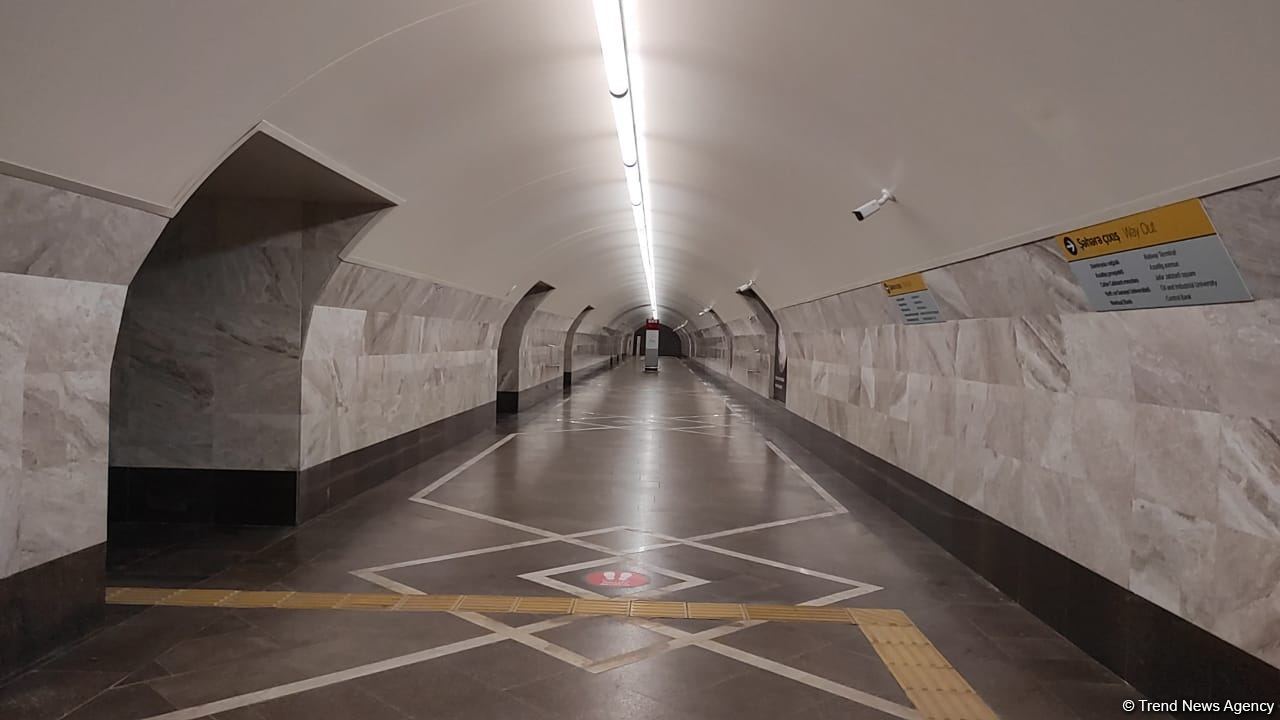 "Şah İsmayıl Xətai" və "Cəfər Cabbarlı" metrostansiyalarını birləşdirən yeni yol istifadəyə verilib (FOTO)