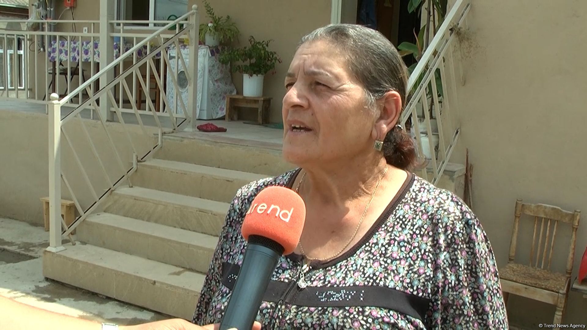 Bu bir ildə dövləti hər an yanımızda gördük - Şəhid anası (Trend TV-nin Tovuzdan REPORTAJI)