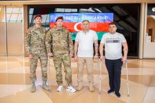 Ağır yaralanan daha 8 qazimiz Türkiyəyə göndərilib (FOTO)