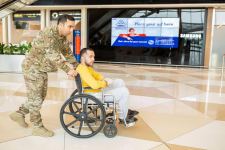 Ağır yaralanan daha 8 qazimiz Türkiyəyə göndərilib (FOTO)