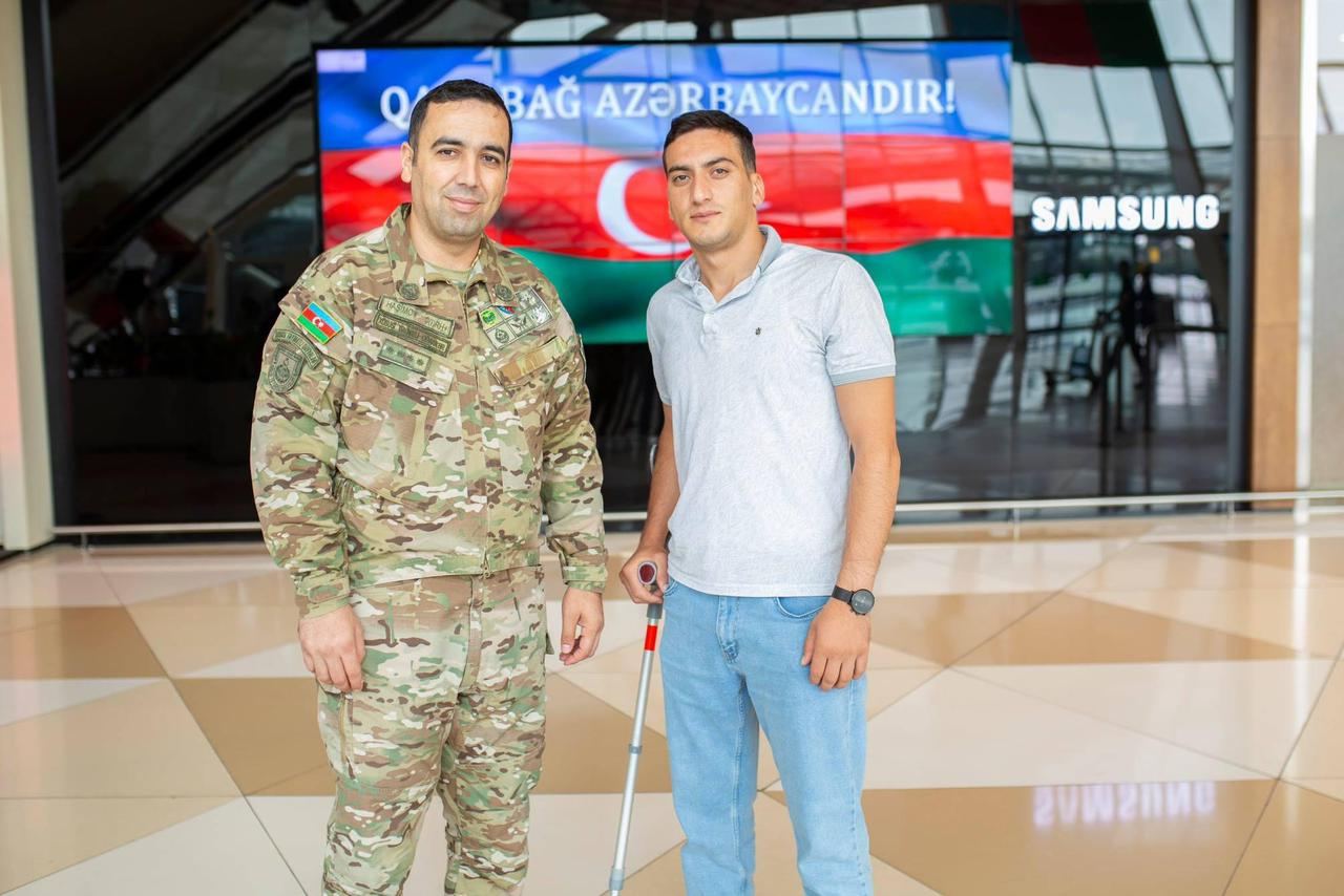 Ağır yaralanan daha 8 qazimiz Türkiyəyə göndərilib (FOTO)