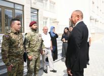 Prezident İlham Əliyev Xocasən qəsəbəsində şəhid ailələri və müharibə əlillərinə mənzillərin və avtomobillərin təqdim olunması mərasimində iştirak edib (FOTO/VIDEO) (YENİLƏNİB-2)