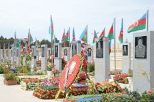 Şəhid Polad Həşimov və İlqar Mirzəyevin anım mərasimi keçirilir (FOTO)