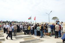Şəhid Polad Həşimov və İlqar Mirzəyevin anım mərasimi keçirilir (FOTO)