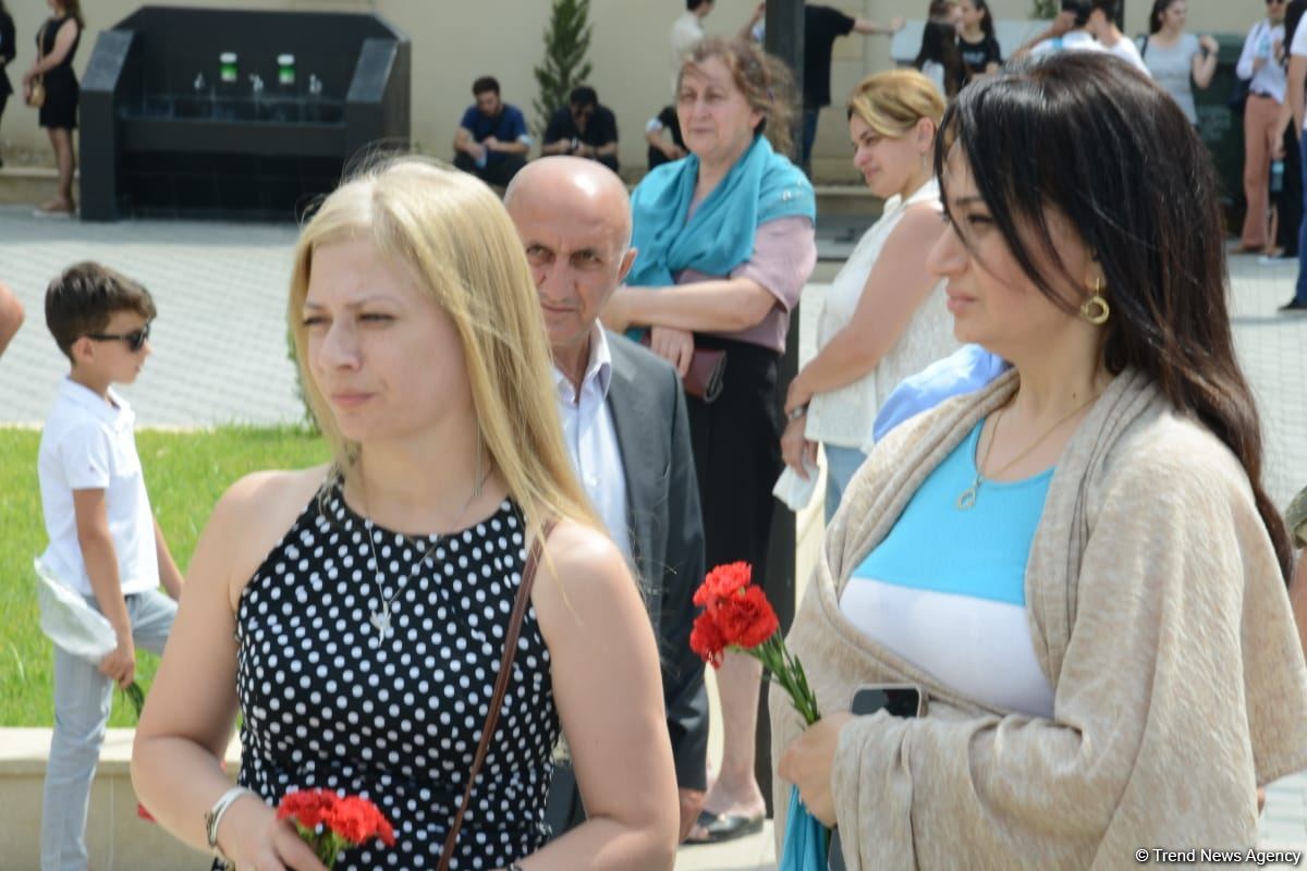 Şəhid Polad Həşimov və İlqar Mirzəyevin anım mərasimi keçirilir (FOTO)