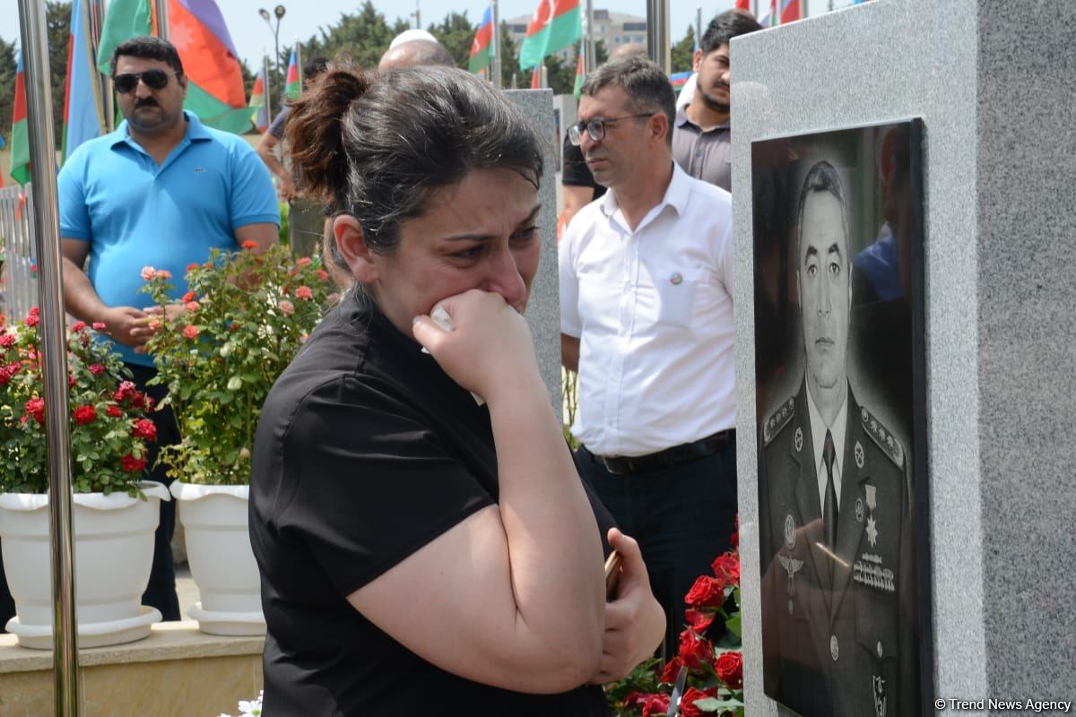 Şəhid Polad Həşimov və İlqar Mirzəyevin anım mərasimi keçirilir (FOTO)