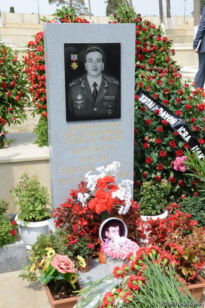 Şəhid Polad Həşimov və İlqar Mirzəyevin anım mərasimi keçirilir (FOTO)
